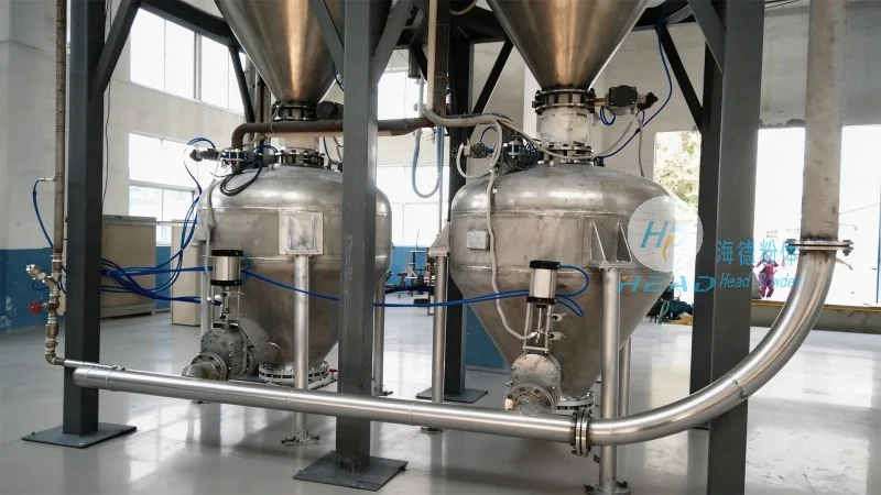 Ureagranulen pneumatische transportmethode