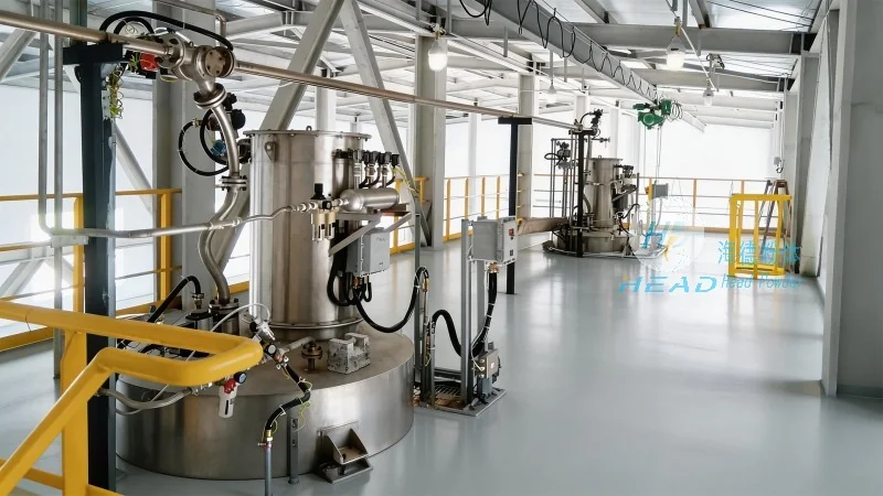 Zinkoxide pneumatische transportoplossing