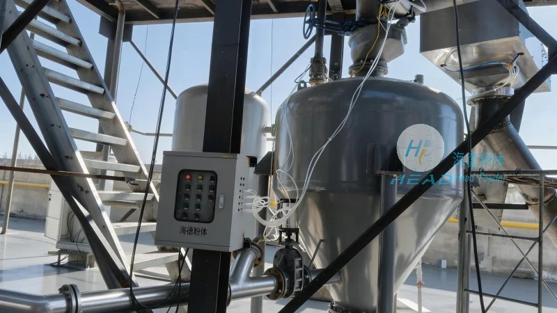 Methoden voor het behandelen van kleurstoffen: Inleiding in het pneumatische kleurstofvervoerssysteem van HeadPowder