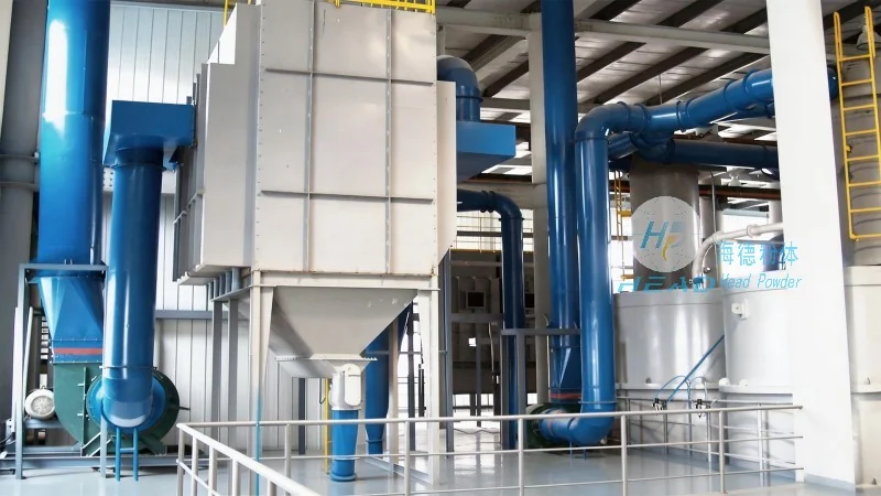 Xylitolpoeder pneumatische transportmethode