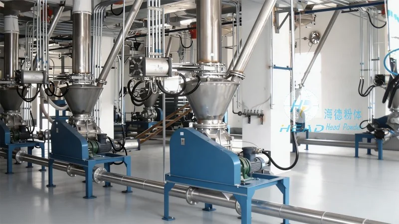 Een casestudy over airtight pneumatische transporting van as in Calgary, Canada