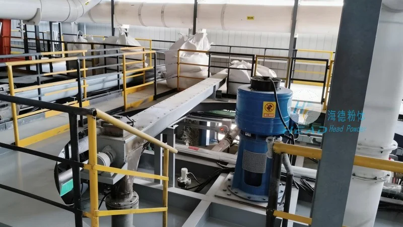 Pneumatische transportmethode voor elektrolytisch aluminiumaluminiumpoeder