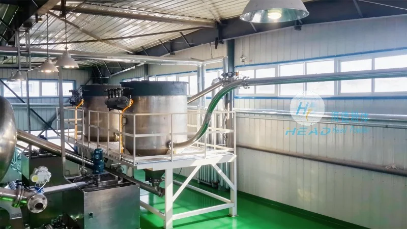 Pneumatische transportmethode voor rubberen additiefgranen