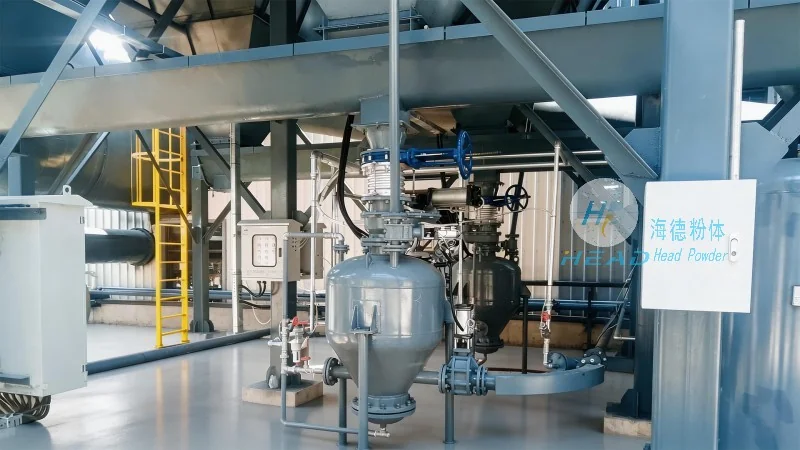 Pneumatische transportmethode voor moleculaire siftepartikels