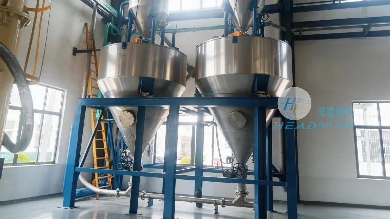 Voedselkwaliteit calciumcarbonaat pneumatische transportoplossing