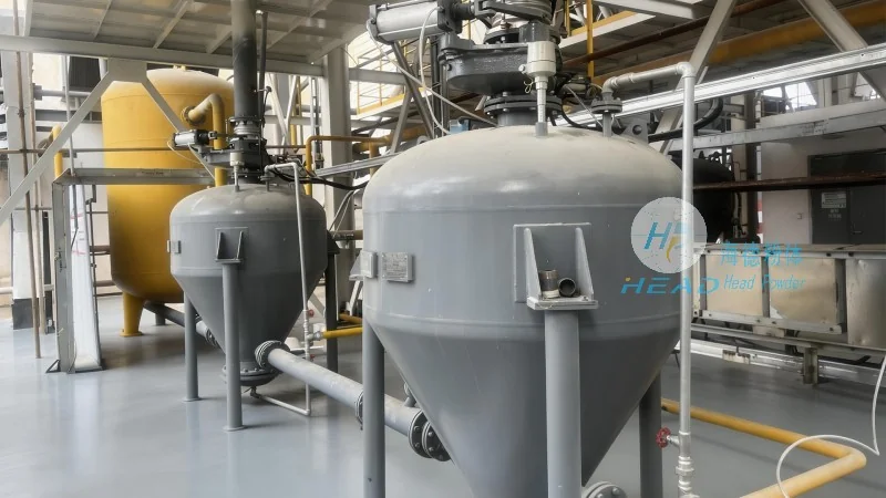 Hexamine pneumatische transportmethode