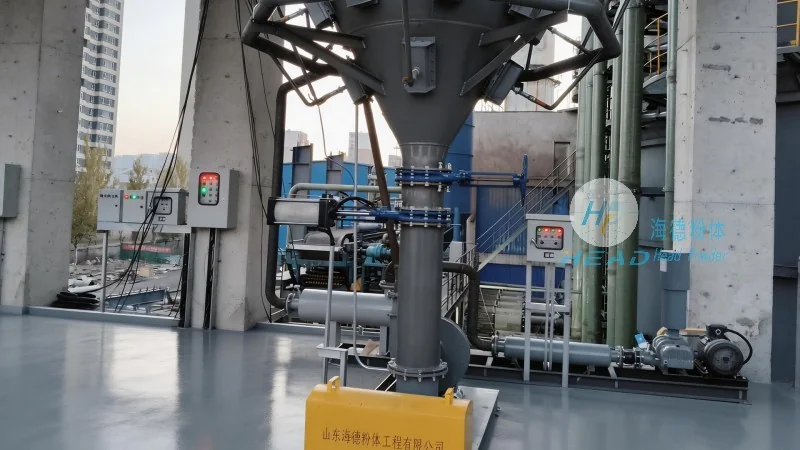 Resin Micropowder Pneumatische Transporteitsysteem