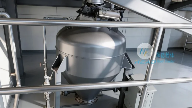 Pneumatische transportmethode voor poedermelk