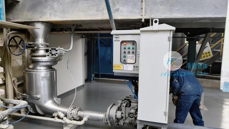 PTFE poeder pneumatische transportmethode