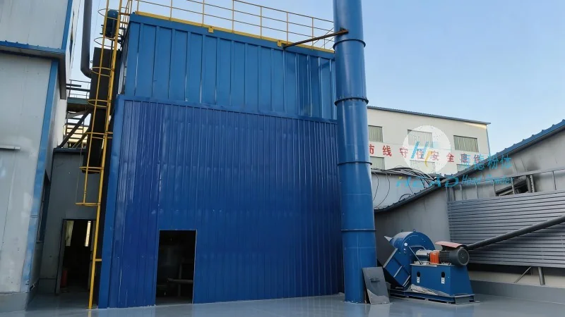 Pneumatische transportproject voor stoffelijke afvalpoeder in de pomp van de container in Manaus, Brazilië