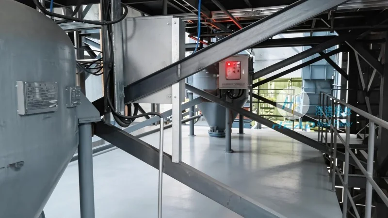 Pneumatische transportmethode voor vliegtreinas