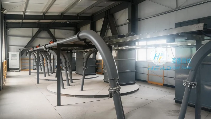 Saudi Khobar Pharmaceutical Powder GMP gesloten pneumatische transportproject
