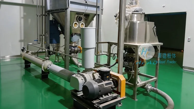 Pneumatische transportmethode voor aardappelstarch
